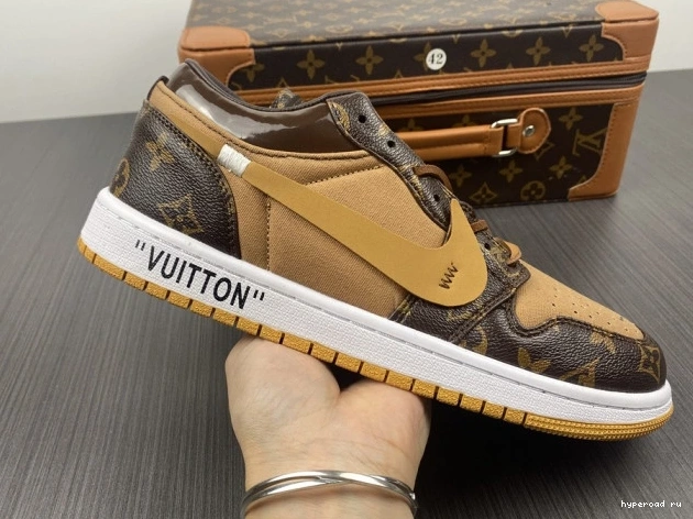 AJ1 Jordan OW 1 LOW Off-Louis Air x 0607